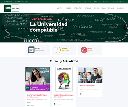 Portal Web de UNED Pamplona