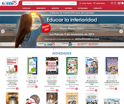 Portal Web para editorial CCS